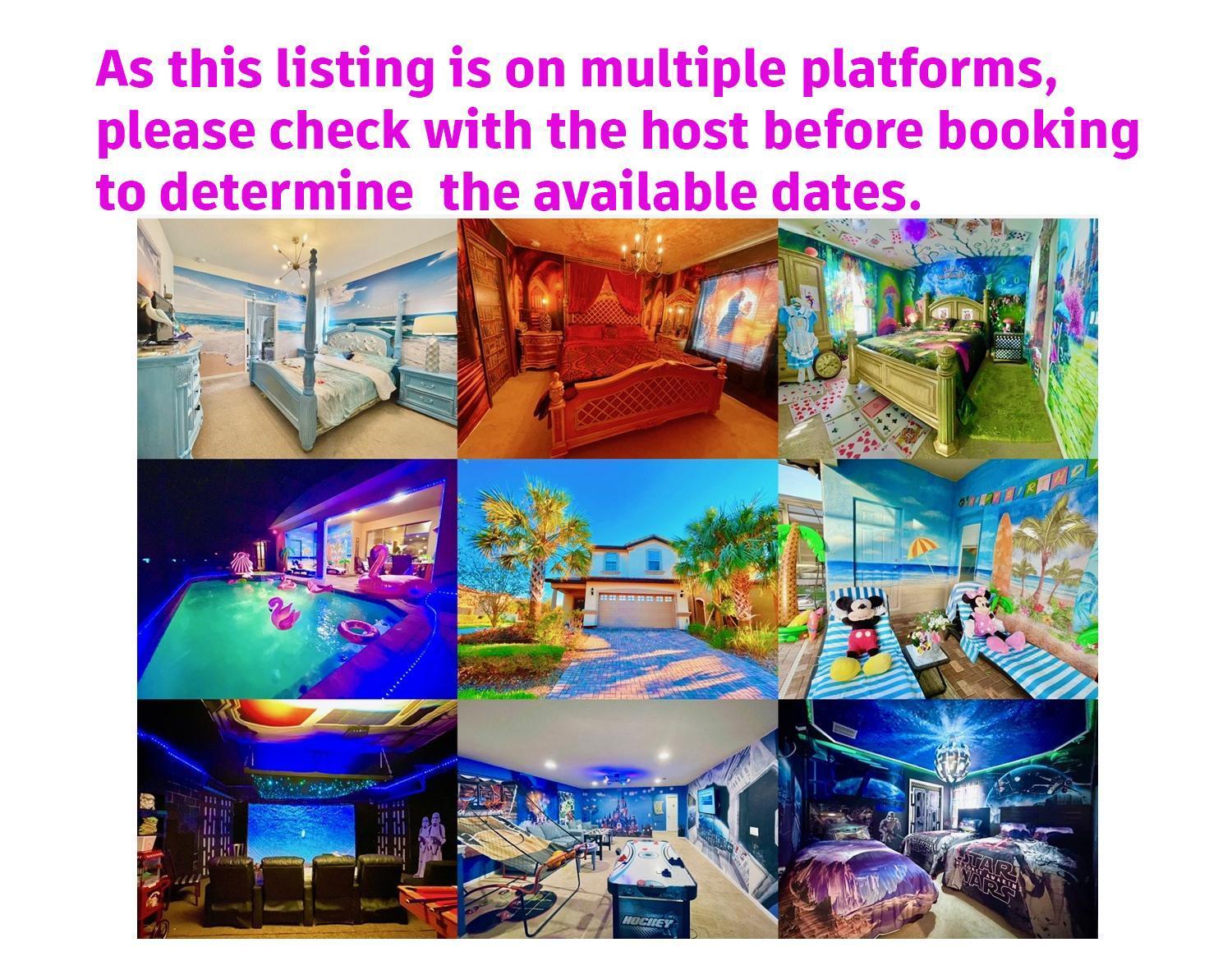 Disney Vacation Rental With Private Pool & Theatre คิสซิมมี ภายนอก รูปภาพ