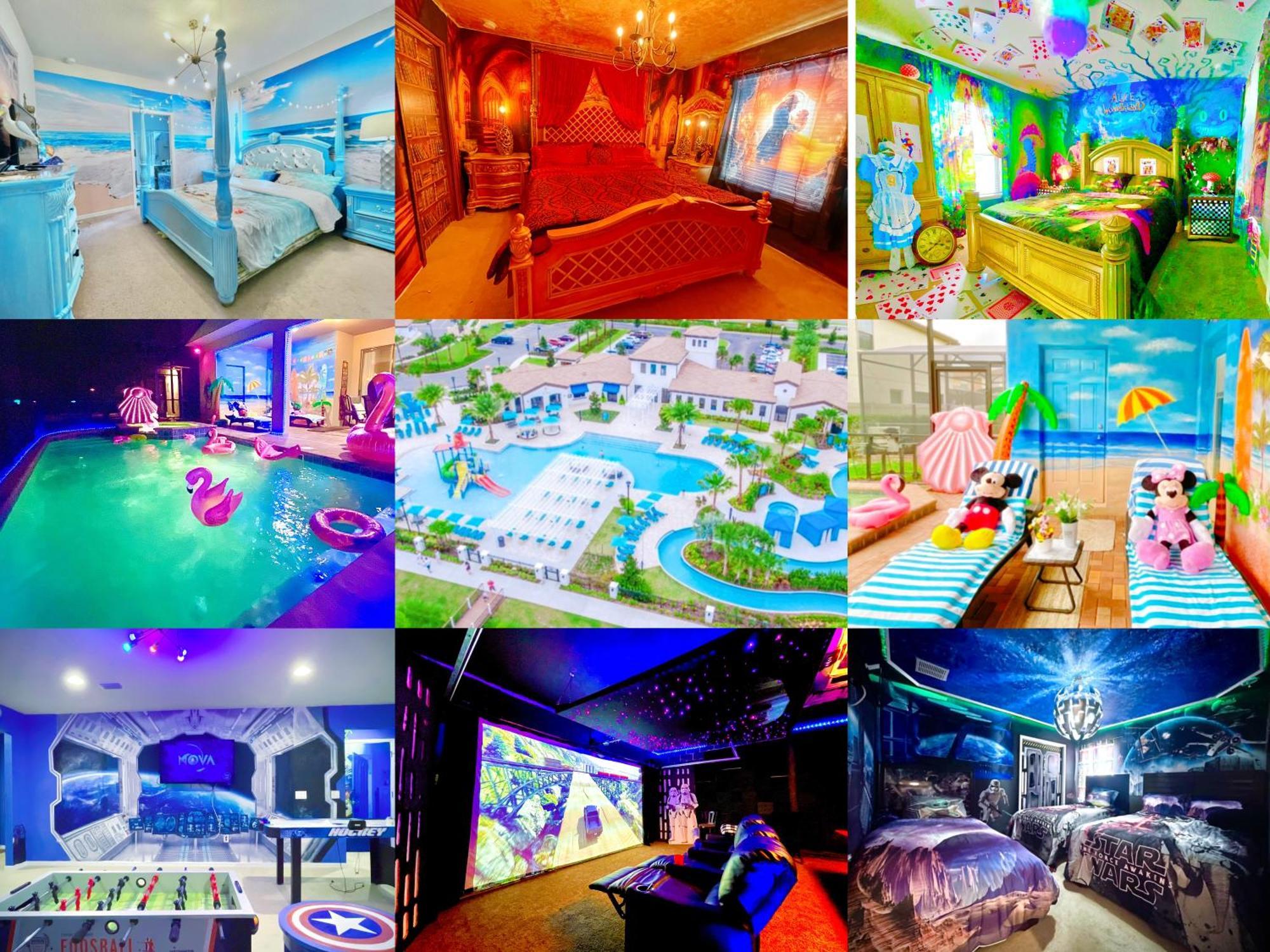 Disney Vacation Rental With Private Pool & Theatre คิสซิมมี ภายนอก รูปภาพ
